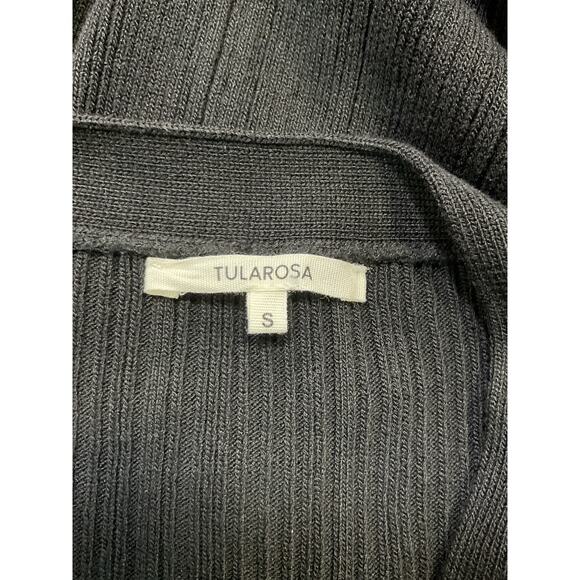 Tularosa 'Variegated' Black Rib Cardi Size S - Picture 4 of 5